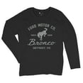 thumbnail image 5 of Ford Motor Co Bronco Detroit MI Women's Long Sleeve T-shirt Vintage Truck Since 1966 4x4 Off Road Adventure Classic Car Fan, 5 of 7