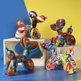 thumbnail image 1 of Living Hiasan Kamar Graffiti Balloon Dog Figurine Office Ornament Storage Tray Modern Aesthetic Home Decor Christmas Decorations zhangmengya LED, 1 of 2