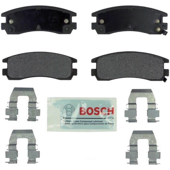 Bosch BE508H Bosch Blue Semi-Metallic Brake Pads with Hardware