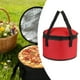 thumbnail image 4 of Bolsa térmica para alimentos, plegable, con asas reforzadas, reutilizable. rojo, 4 of 8