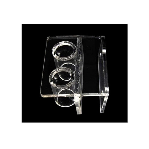Soporte de Clip para montaje en tubería de acuario, tanque de peces, filtro firme, fijación de agua transparente, marco de fijación de agua Alimentadores automáticos de peces Transparente Tipo 5 Methold PT0096-06B