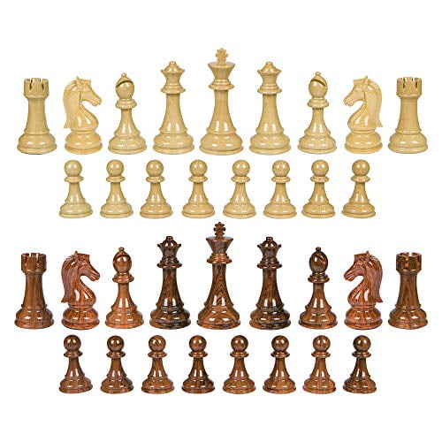 LARGE 3.75 Inch King NO BOARD EXTRA QUEENS Lopa Chess PIECES ONLY Metal Set 