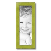 ArtToFrames 6x18" Modern Green Picture Frame, Green Wood Poster Frame, with Regular Glass and 2 (FBPL-4589)