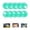 Green, variant on 20 Pcs Plastic Beehive Entrance Gates Round Ventilation Discs for Beekeeping Airflow Management Tool Professional Hive Door Accessories(Blue)