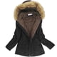 thumbnail image 3 of OneBling 2022 Abrigo De Invierno Para Mujer Con Capucha Gruesa Y Cálida Parka Párrafo Largo Acolchado De Algodón Otoño Cálido Suave Chaquetas Ropapangjing, 3 of 4