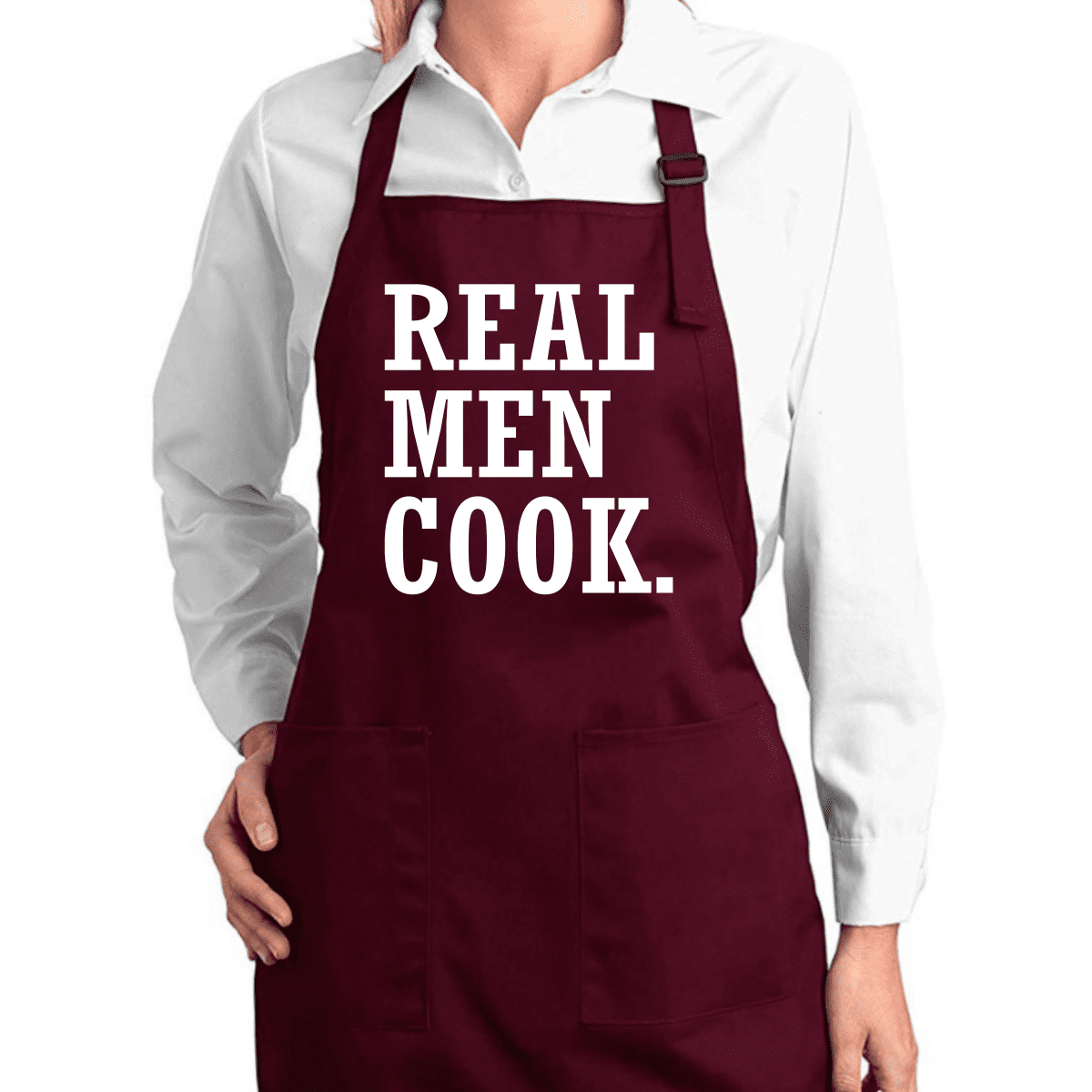 Man Cooking Kitchen Apron Novelty Proceed with Caution Apron and Hat gift Set