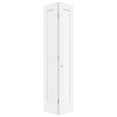 thumbnail image 4 of Interior White Primed 1-panel Solid Core Closet Bi-fold Shaker Door With Hardware, 4 of 9