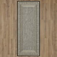 thumbnail image 2 of Mohawk Home Islamorada Stripe Outdoor Area Rug, Dark Grey, 2' 6" x 6', 2 of 9