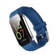 thumbnail image 3 of Pulsera inteligente Bluetooth 4.2V IP68 Reloj inteligente a prueba de agua Banda digital de presión arterial recargable, Azul Inevent EL001878-01, 3 of 7