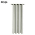 thumbnail image 1 of Rideau Occultant Thermique 132X160Cm Rideaux de Protection Solaire Beige, 1 of 5