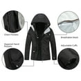 Diamond Candy Womens 3in1 Winter Jacket Waterproof Rain Coat with