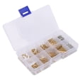thumbnail image 3 of Kit d'Entretien en Laiton, 260 Pcs Kit d'Espacement d'Entretien Assortiment d'Écrou Boîte Kit d'Écrou Caractéristiques de Pointe, 3 of 14