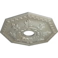 thumbnail image 3 of Ekena Millwork 18"OD x 3 1/2"ID x 1 1/2"P Nottingham Ceiling Medallion (Fits Canopies up to 4 5/8"), Hand-Painted Flash Gold, 3 of 5