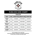 thumbnail image 2 of Sublivie Youth 100% Polyester Crew Neck Short Sleeve Sublimation Tee , Pack of 10- White, L, 2 of 4