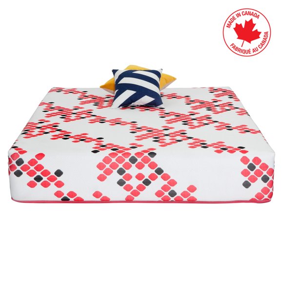 ViscoLogic Fusion Sleep Cool Matelas en Mousse Mémoire Infusée de Gel de 12 Pouces, Fermeté Moyenne - Matelas en Boîte