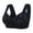 Black, variant on Bras for Women Bra for Everyday Comfort and Support Featuring Lace Front Adjustable Straps Underwire and Shaping Cup in Large Size Beige 60