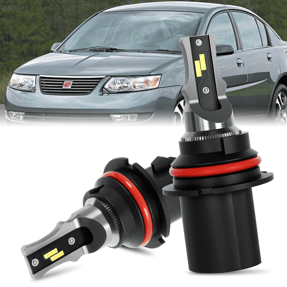 For Saturn Ion 2003-2007 2X 9007 CSP LED Headlight High/Low Beam Bulbs Kit