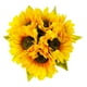 thumbnail image 5 of Cateissary Decoración elegante de Helianthus de seda para bodas y eventos, decoración de flores, girasoles, amarillo primavera, 5 uds. Amarillo Primavera 2Conjunto, 5 of 6
