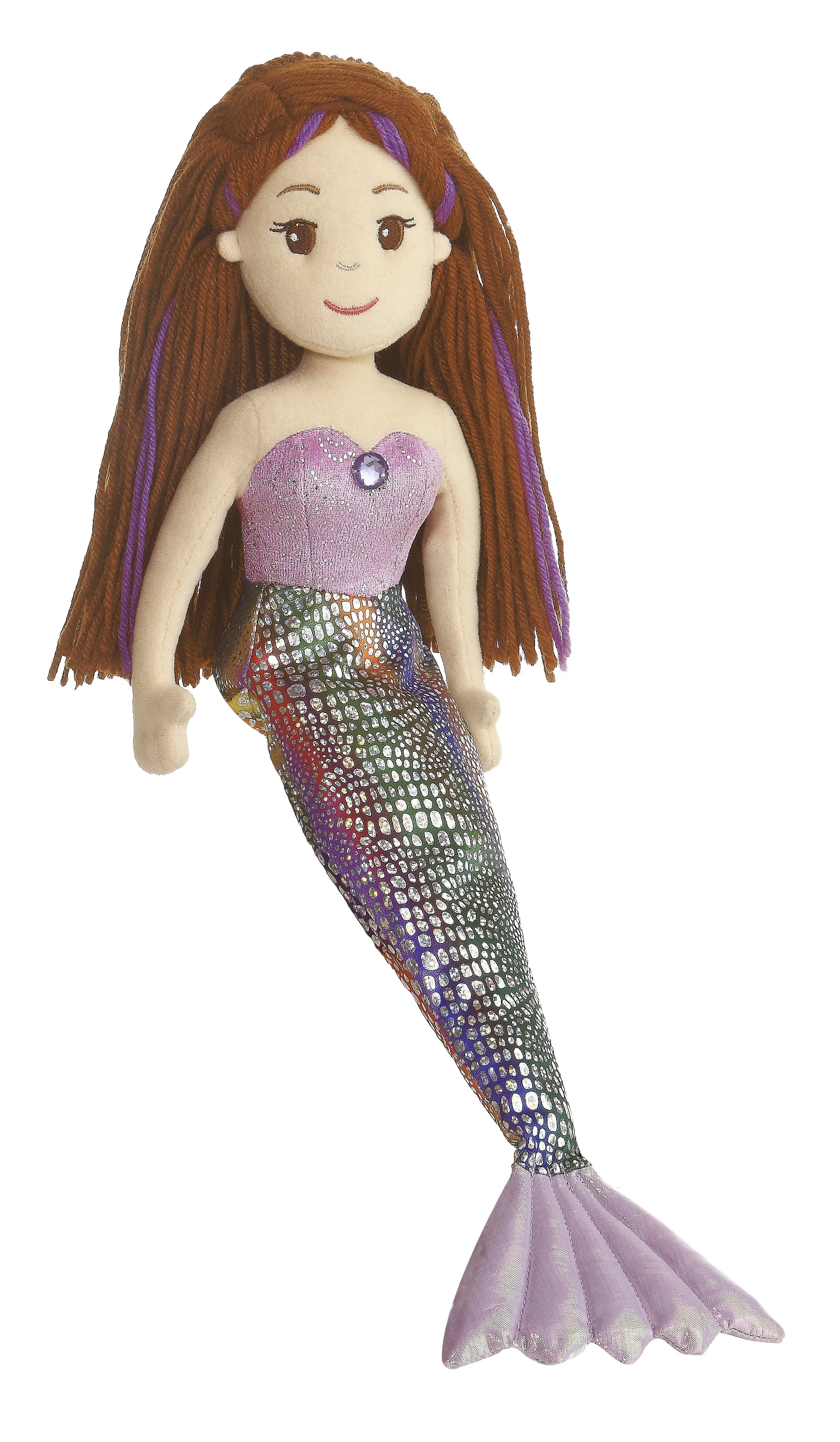 Aurora 10" Sea Sparkles Mermaid Topaz Toy New Genuine 60700 