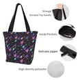 thumbnail image 4 of Disketp Colorful Guitar for Women’s Casual Shoulder Tote Bag Cross-body Handbags for Shopping, Travel and Daily Use, 4 of 6