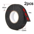 thumbnail image 2 of Cinta aislante de tejido eléctrico para arnés de cableado de automóvil, 2 piezas de cinta de brida resistente al calor, 2 of 6