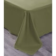 thumbnail image 3 of Mutlu Home Goods Rayon Made From Bamboo Sheets Set, Twin XL Sage Green Sheets - Deep Pockets - Wrinkle Free - Ultrasoft - 3 Pieces, Twin XL, Sage Green, 3 of 5