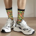 thumbnail image 6 of Pofeuu Berries And Citrus Print Crew Socks, Adult Running Hiking Socks for Youth and Adult, 6 of 6