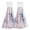 Blue Birds Pink Flowers, variant on Wobogo Graffiti Cat Hand Towel Set of 2 Absorbent for Kitchen and Bathroom With Velcro Hanging Loop 18.2×14in