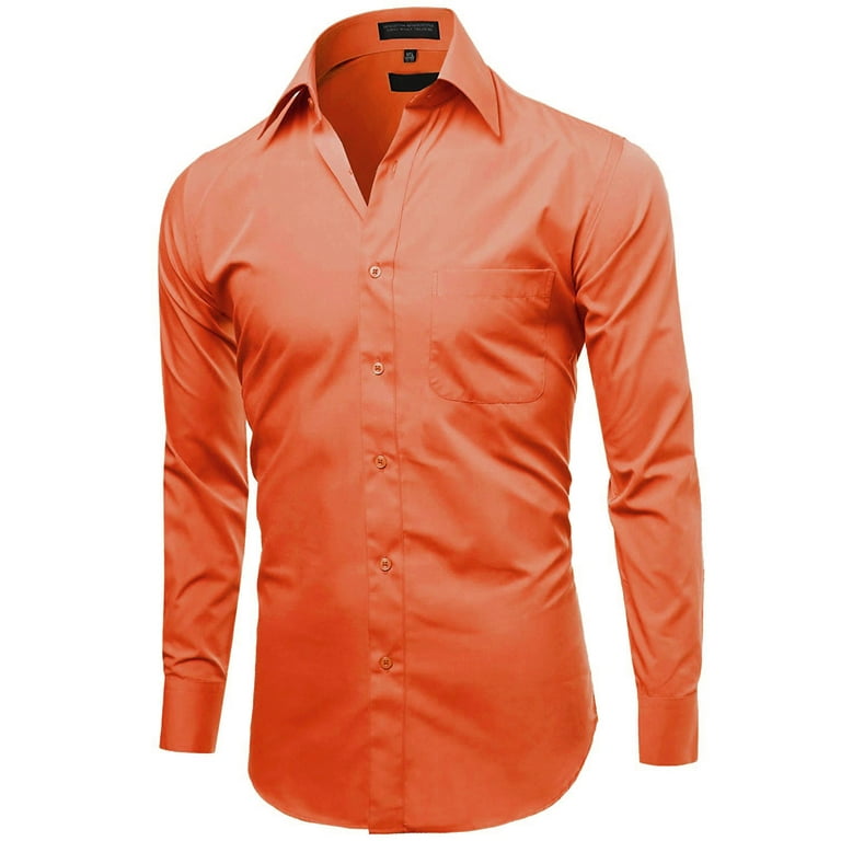 Men's Top - Orange - S