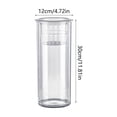 thumbnail image 3 of Goldfish Bowl Plastic Fish Tank Clear Desktop Aquarium for Home Decor Living Room Bedroom Ornaments, 3 of 6