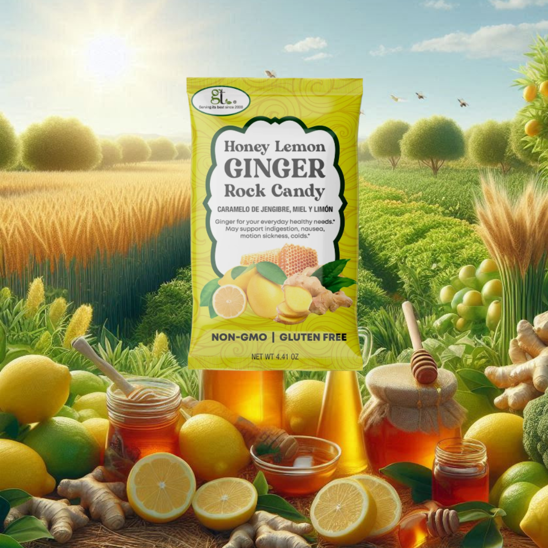 GT Instant Crystal Honey Ginger Tea Care Package, 21.18 Ounce Box (40 Tea Pouches)