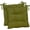 Kiwi Green, variant on RSH Décor Indoor Outdoor Set of 2 Tufted Dining Chair Seat Cushions, 17" x 17" x 2", Black