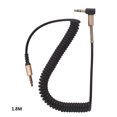 thumbnail image 6 of JUNTEX 3.5MM Audio Cable 3.5 Jack Male to Male AUX Cord Wire Stretchable Spring Cable f, 6 of 6