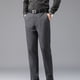 thumbnail image 1 of Pantalones largos para hombre, casuales, de color sólido, para exteriores, con cremallera y bolsillo con botón, pantalones deportivos para hombre, 1 of 4