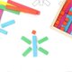 thumbnail image 2 of Colorful Wooden Counting Sticks, Individual Kit for Kids, Home School Supplies, 2 of 2
