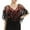 C, variant on Shawl Top Women Fashionable Mesh Sequined Tassel Gown Shawl Elegant Beaded Smock Cape B,One Size