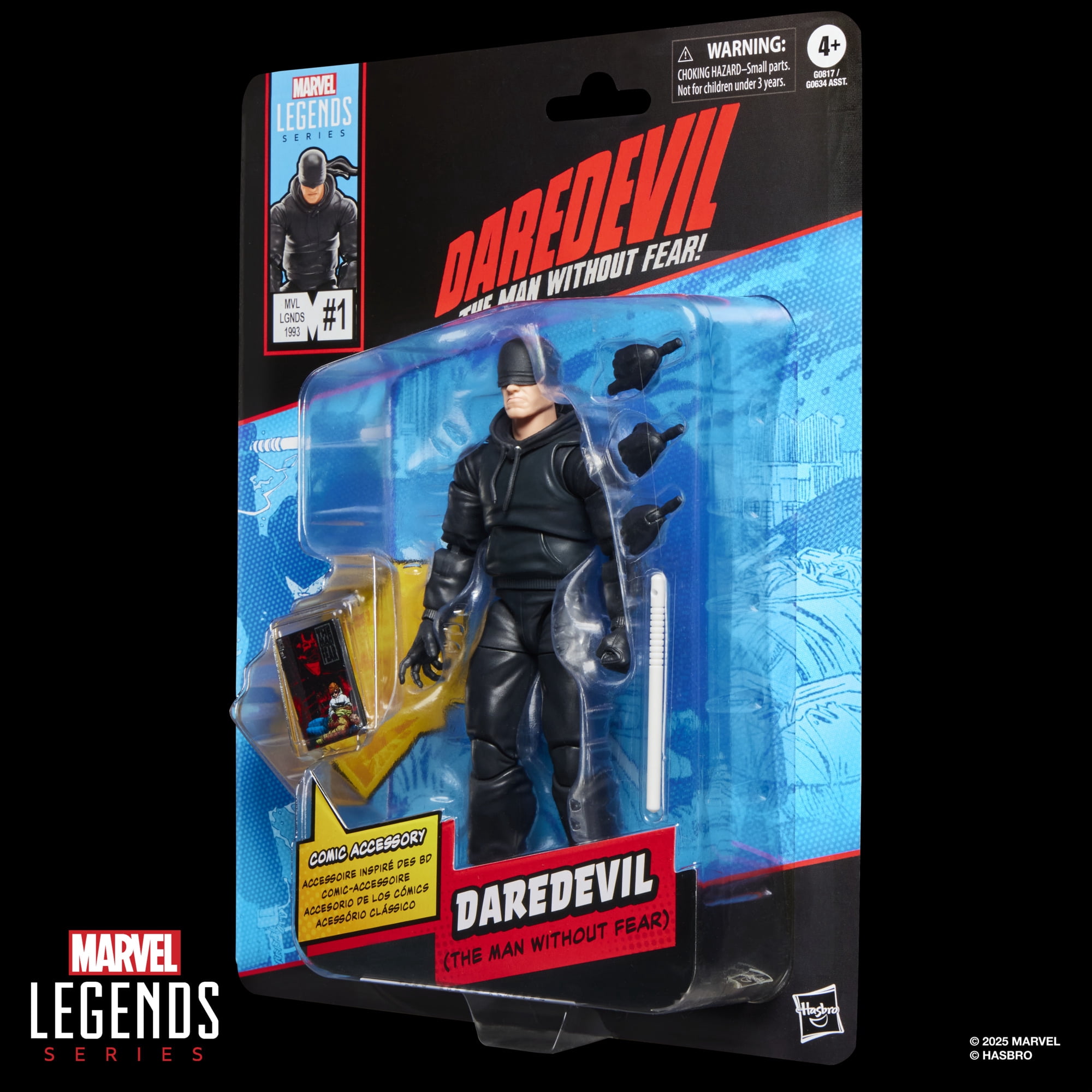 Marvel Legends Series Daredevil, The Man Without Fear Comics-Inspired Action Figure