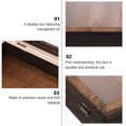 thumbnail image 2 of 1Pack Wooden Insect Specimen Display Case Coffee White Rectangular EVA Acrylic Glass For Collectors Hobbyists Storage Display, 2 of 9