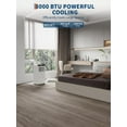 thumbnail image 2 of Garvee 8000 BTU Portable Air Conditioners with Remote Control, Indoor Standing AC Unit for Cool up to 350 Sq.ft, White, 2 of 6