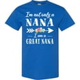 thumbnail image 3 of Inktastic I'm Not Only a Nana I'm a Great Nana with Flowers T-Shirt, 3 of 5
