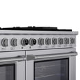 thumbnail image 6 of 60 in. 7.9 cu. ft. 10 Burners Dual Fuel Range for Natural Gas in Stainless Steel, 6 of 11