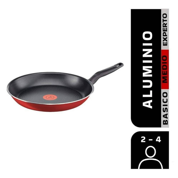 Sartén T-fal Extra Rojo 24 cm S0482