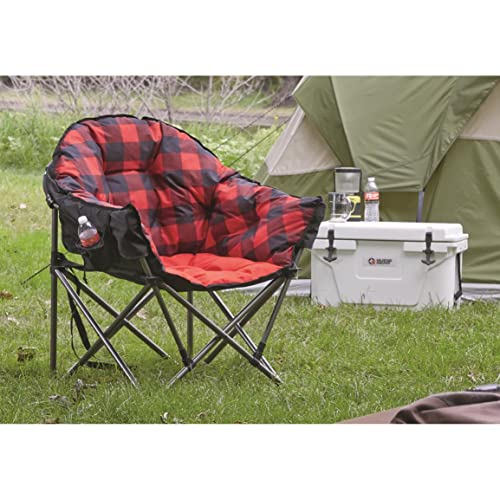 Guide Gear Club Camping Chair, Oversized, Portable, Folding with Padded