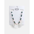 thumbnail image 2 of Scoop Women’s Beaded Shell Statement Necklace, 2 of 4