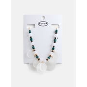 Scoop Women’s Beaded Shell Statement Necklace