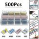 thumbnail image 1 of XXL 500 piezas de terminales eléctricos de soldadura de tubos termocontraíbles, conectores eléctricos de sellado a tope de soldadura termorretráctil, impermeables, marinos, automo, 1 of 5