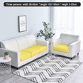thumbnail image 1 of CAROOTU Solid Color Thicken Elastic Sofa Seat Cushion Cover Furniture Protector Corn, 1 of 5