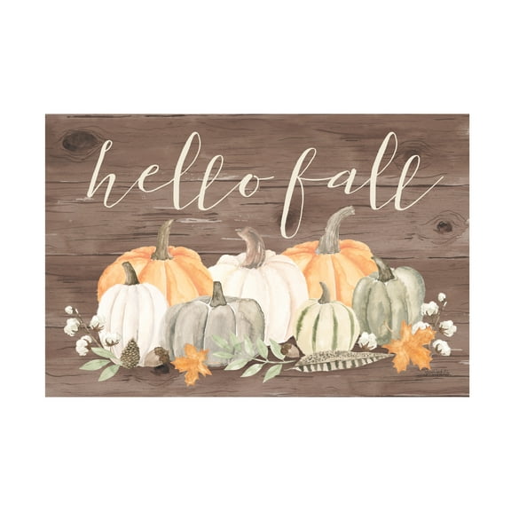 Trademark Fine Art 'Autumn Offering III Dark' Canvas Art by Jenaya Jackson