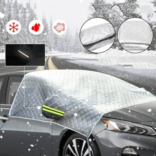 57.87x44.5In Car Windshield Snow Cover Wind-Proof Magnetic Car