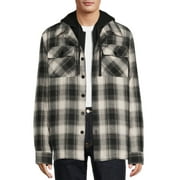 Tony Hawk Men's Quilted Lining Hooded Shacket